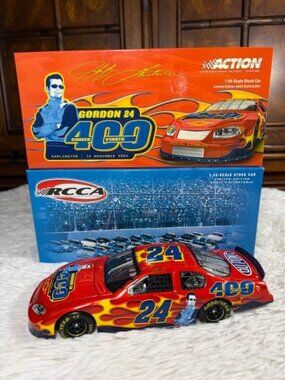 Vintage Jeff Gordon #24 400th Start 2004 Monte Carlo Club Car 1:24 Scale Car